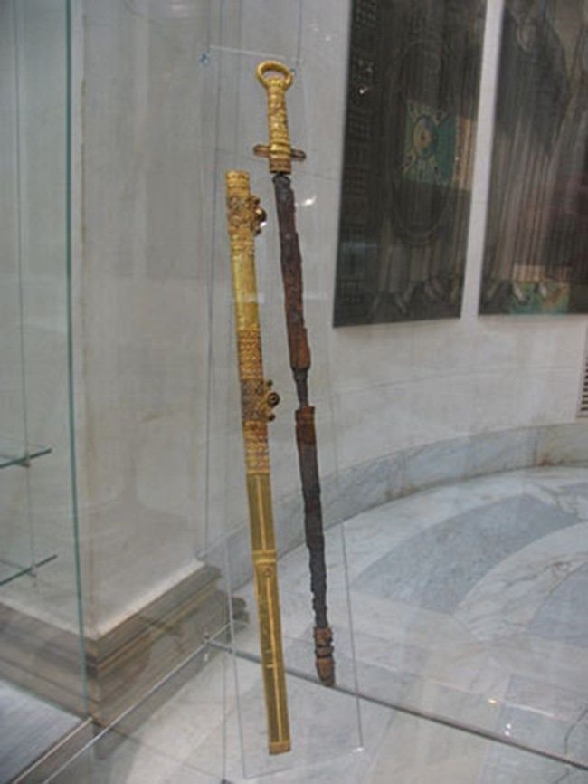 Оригиналият меч на хан Кубрат