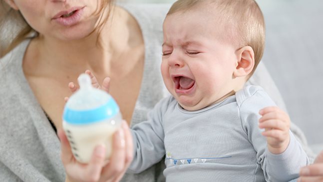 Треперенето на устните може да бъде признак за дефицит на калций при бебето