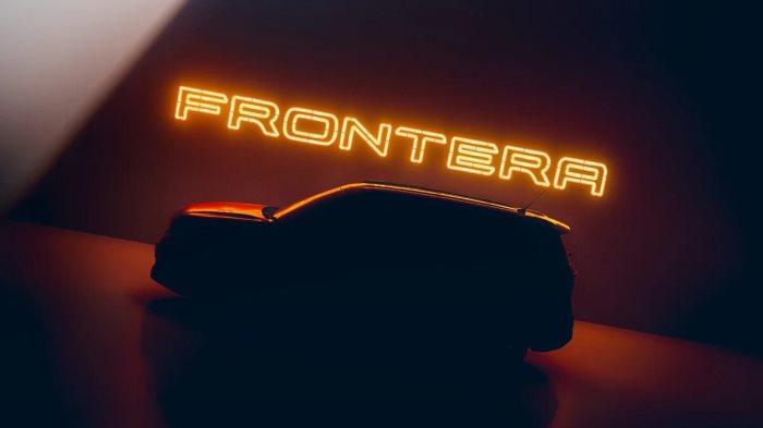 Opel обявява завръщането на името Frontera с нов SUV модел. Снимка: Opel