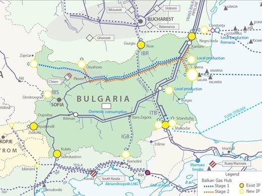 "Газпром": Втората тръба от "Турски поток" ще минава през България
