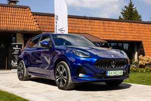 Първото в историята напълно електрическо Maserati SUV 
Снимка: Христина Йорданова