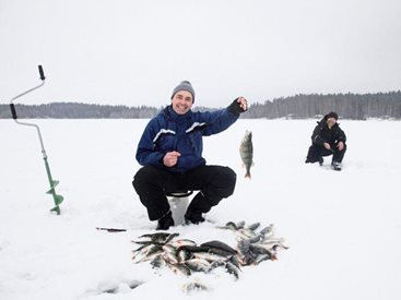 Най-сетне: Първи риболов на лед