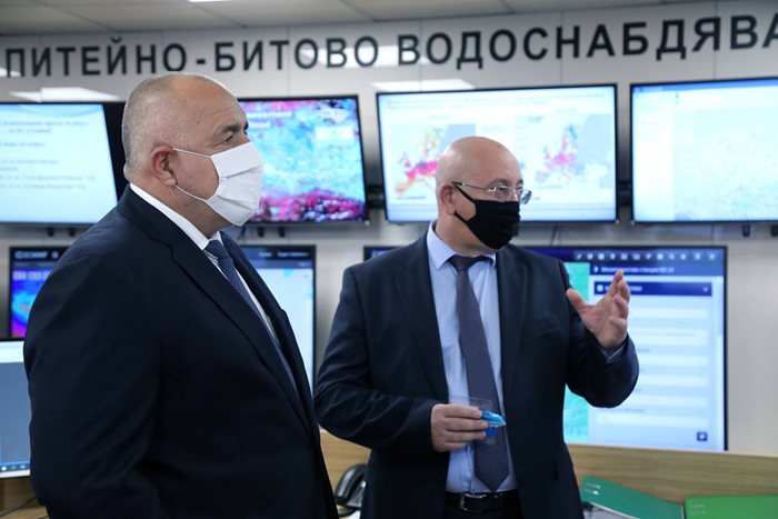 Бойко Борисов и Емил Димитров СНИМКА: Министерски съвет