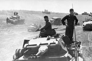 Германска танкова дивизия на съветската граница