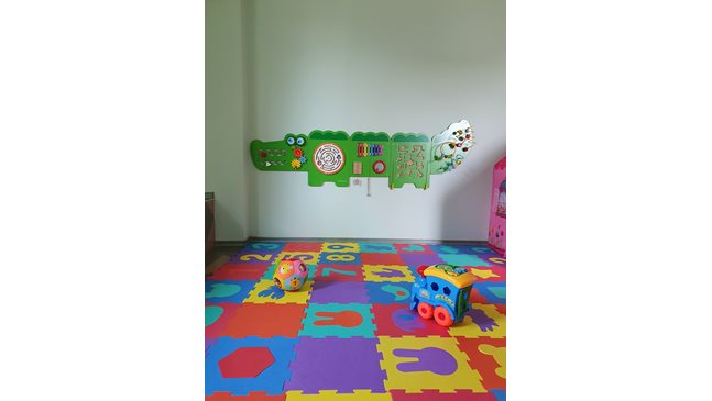 Специална стая по Монтесори метод в детското отделение на "Софиямед"