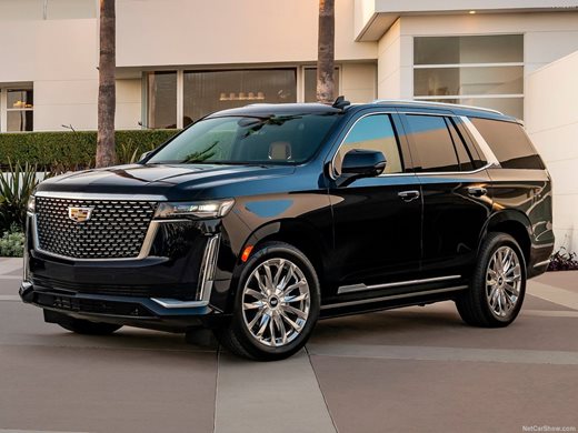 Само два модела тежат под 1 тон, 3472 кг е теглото на Cadillac Escalade