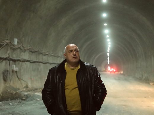 Борисов: Пускаме тунел "Железница" през септември (Видео)
