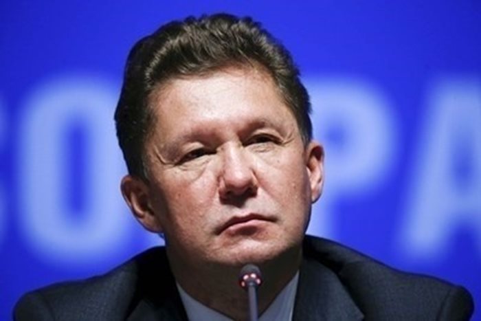 Шефът на "Газпром" Алексей Милер  СНИМКА: Ройтерс