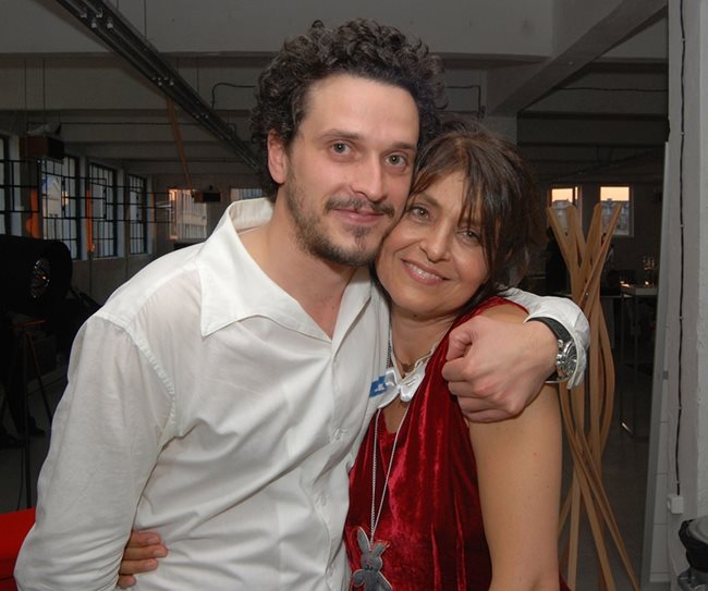 Христо с писателката Виргиния Захариева, с която са заедно 14 години, преди да се разделят през 2014 г.