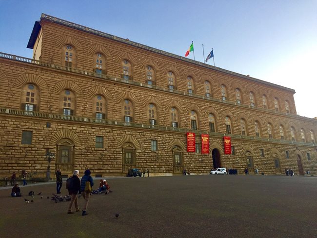 Палацо Пити във Флоренция бил резиденцията на Медичите.
СНИМКА: АВТОРЪТ