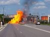 Взрив на газ и пожар стреснаха Враца (Снимка)