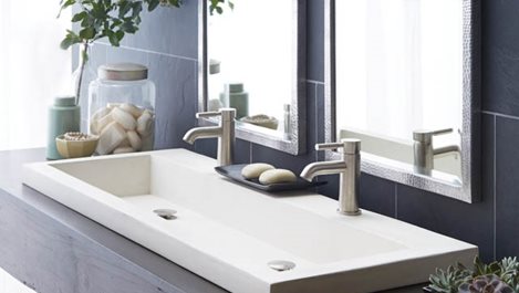 Мивката за банята: 11 идеи