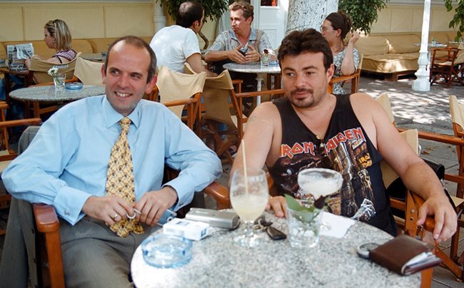 Илия Лингорски и Иван Ласкин през 2003 г.