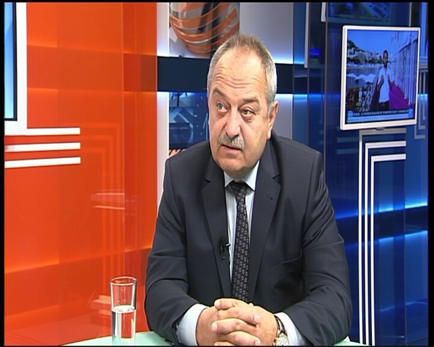 Венцислав Грозев, председател на Българския лекарски съюз. Снимка Телевизия Европа