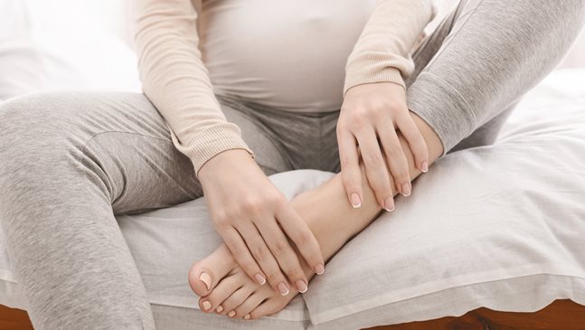 80% от бременните се оплакват от подути глезени