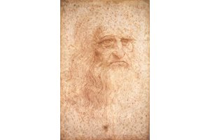 Прочутият автопортрет на Леонардо се съхранява в Кралската библиотека в Торино. СНИМКА: “УИКИПЕДИЯ”
