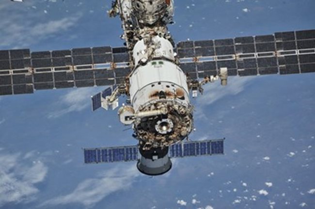 Международната космическа станция Снимка: Ройтерс