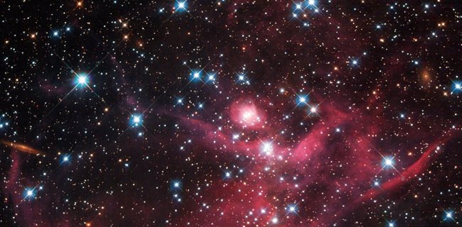 Малка част от Големия Магеланов облак СНИМКА: Уикипедия/ESA/Hubble