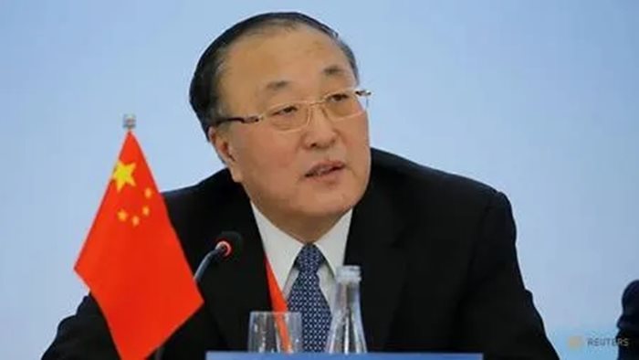 Новият китайски постоянен представител в ООН Чжан Цзюн СНИМКА: Ройтерс
