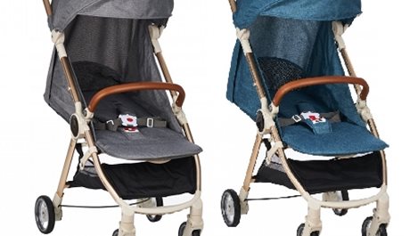Детска количка ZIZITO FEEBY - безопасна модулна количка с опция за возене на близнаци