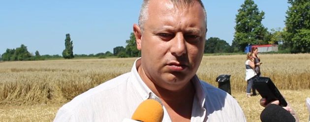 Председателят на Националната асоциация на зърнопроизводителите Костадин Костадинов СНИМКИ: Дияна Райнова