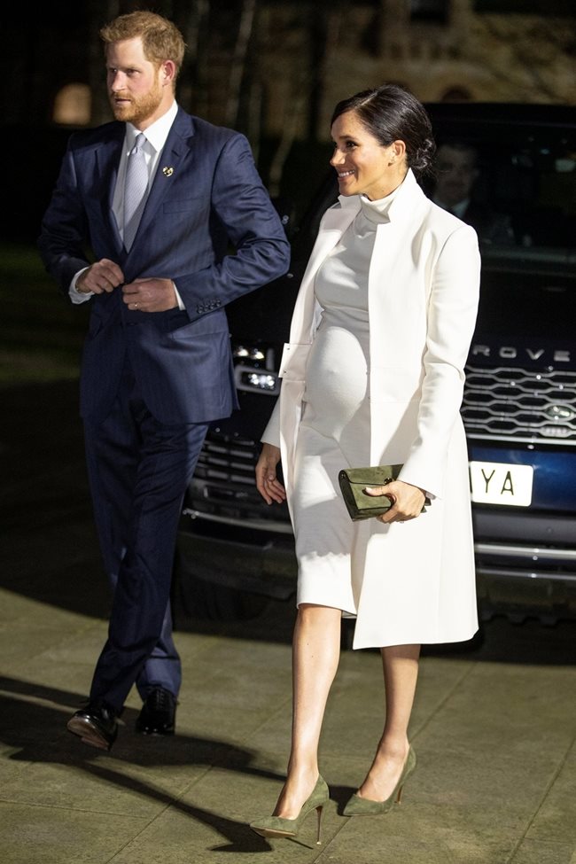 Принц Хари заедно с бременната Меган Маркъл СНИМКА: РОЙТЕРС