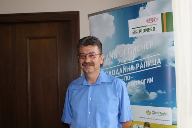 Пенчо Янев, регионален агроном на Пионер за Бургаска област