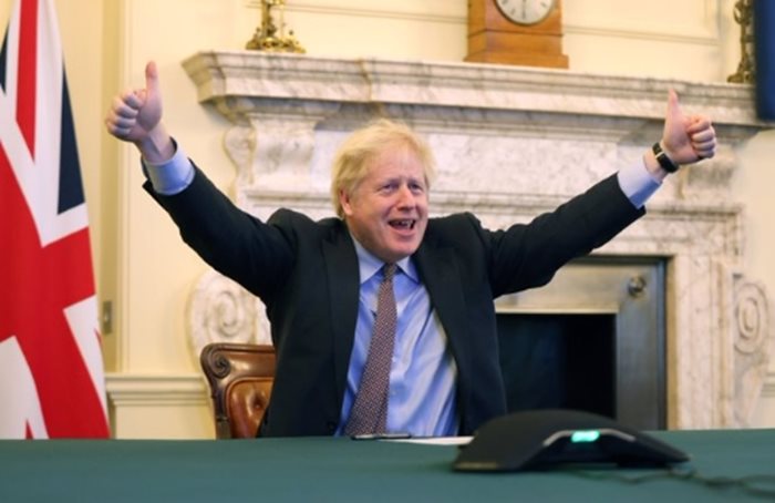 Британският премиер Борис Джонсън СНИМКА: Туитър/ Boris Johnson