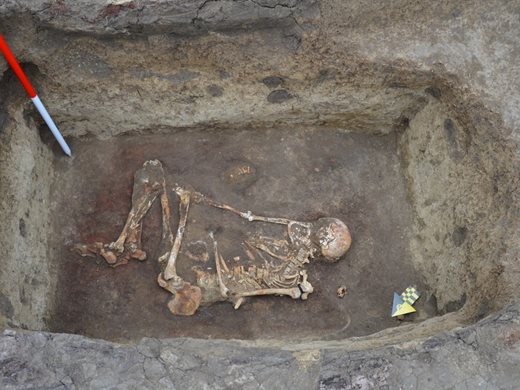 Над 3000-годишен човешки скелет е открит при археологически разкопки в Североизточна Румъния