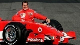 Шумахер се изпускал в костюма на всяко състезание