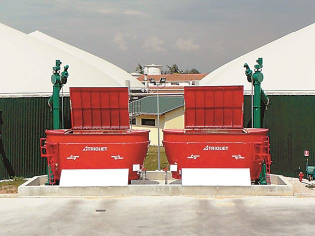 Trioliet осигурява цялостен комплекс от оборудване за биогаз