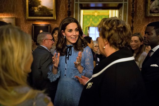 Херцогинята присъства на събитие по случай Световния ден на психичното здраве в Бъкингамския дворец