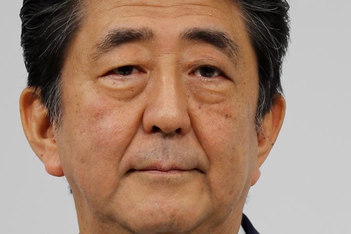 Японският премиер Шиндзо Абе  СНИМКА: Ройтерс