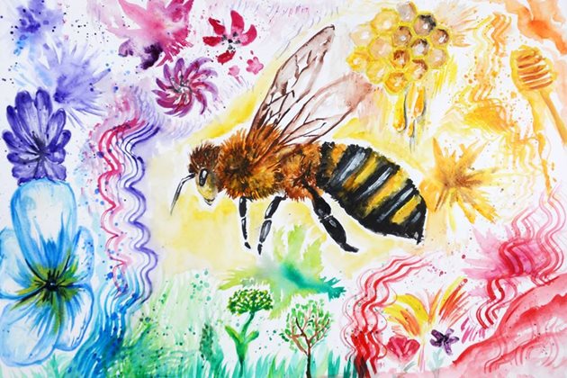 Рисунок спасем пчелу спасем планету