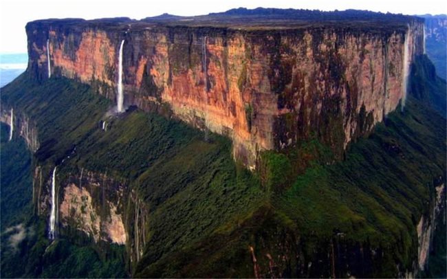 Планината Рорайма във Венецуела.