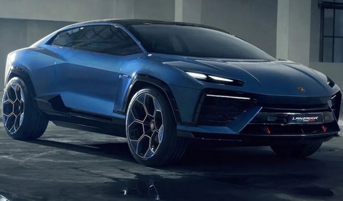 Lamborghini Lanzador е изцало електрически клосоувър. Снимки: Lamborghini