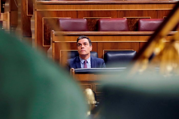Около 3,9 милиона испанци са в частична безработица, заяви премиерът Педро Санчес СНИМКА: Ройтерс