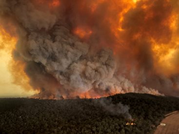 Горските пожари в Австралия са влошили състоянието на озоновия слой