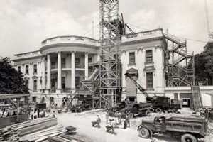 Строежът на Белия дом отнема 8 години.