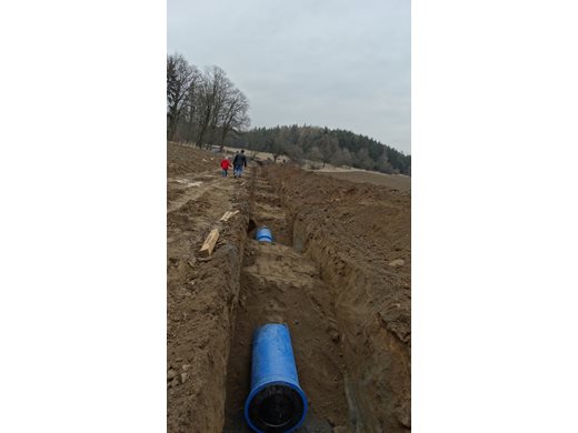 „Трейс Груп Холд“ АД - клон Чехия успешно приключи изграждането на обект : общ  водопровод Бенешов - Седълчани