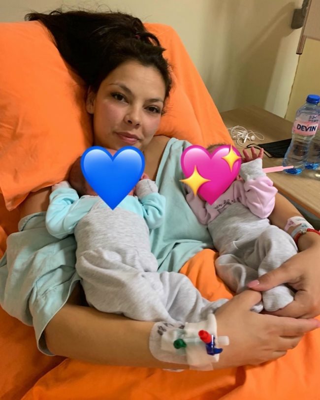 Райна Налджиева мина през огромни перипетии, преди да роди близнаци