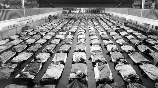 Една от причините за бързото разпространение на заразата била струпването на много хора във военните лагери. В болниците пък не достигали места за многобройните страдащи, поради което били правени импровизирани лазарети.