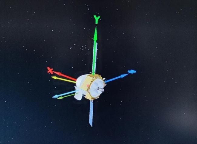 Завърши първата корекция на орбитата на "Тиенуън-1" по пътя към Марс СНИМКА: Радио Китай