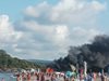 Пожарът на плажа в Китен е потушен, разминало се без евакуация на летовници