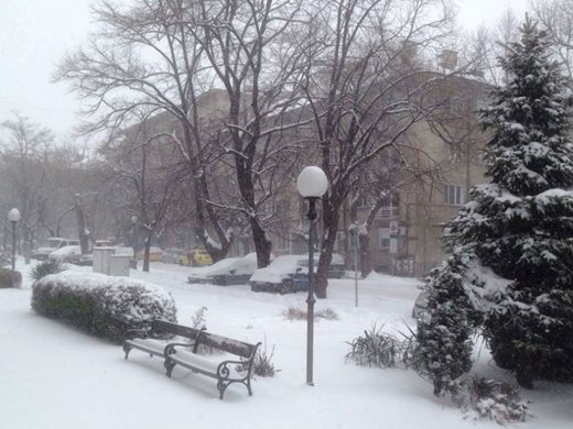 Без "зелена зона" и в Стара Загора от днес заради снега