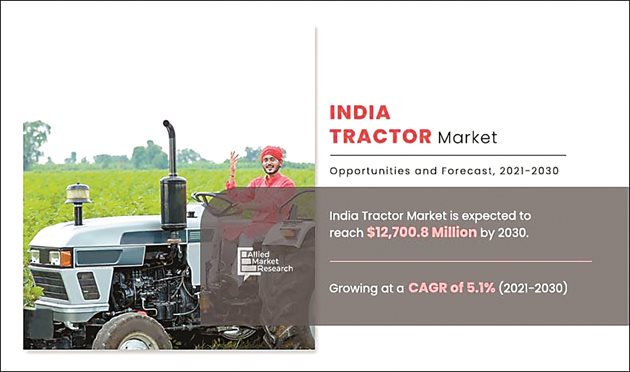 Начело на пазара на трактори е Индия