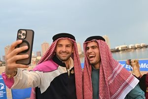 Григор Димитров и Карлос Алкарас
Снимки: Instagram/Qatartennis