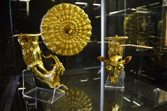 Често се подаряват реплики на Панагюрското златно съкровище