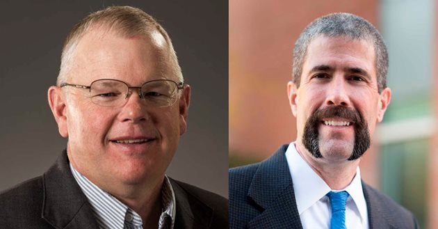 Проф. Скот Йенсен (вляво) и д-р Джоузеф Далтън, Универсотет на Айдахо. снимки:https://www.uidaho.edu/