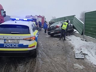 Починал е шофьорът на колата, врязала се в шумоизолираща мантинела